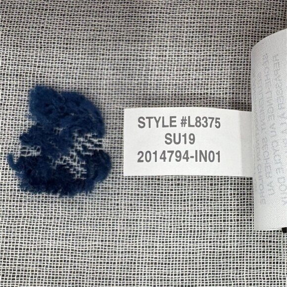 J.Crew Women's Embroidered Beach Poncho M/L Ivory Oversized Bohemian Tassels - Picture 6 of 8